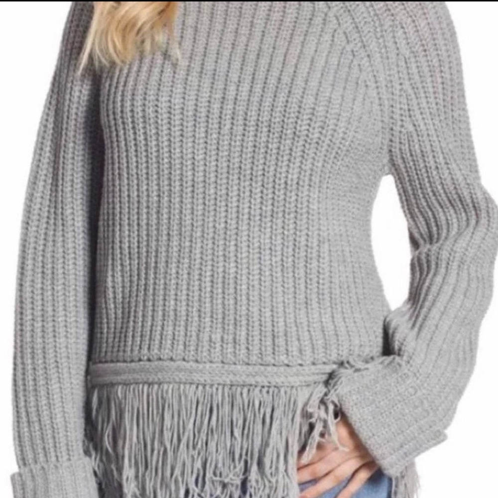 Moon River Fringe Sweater
